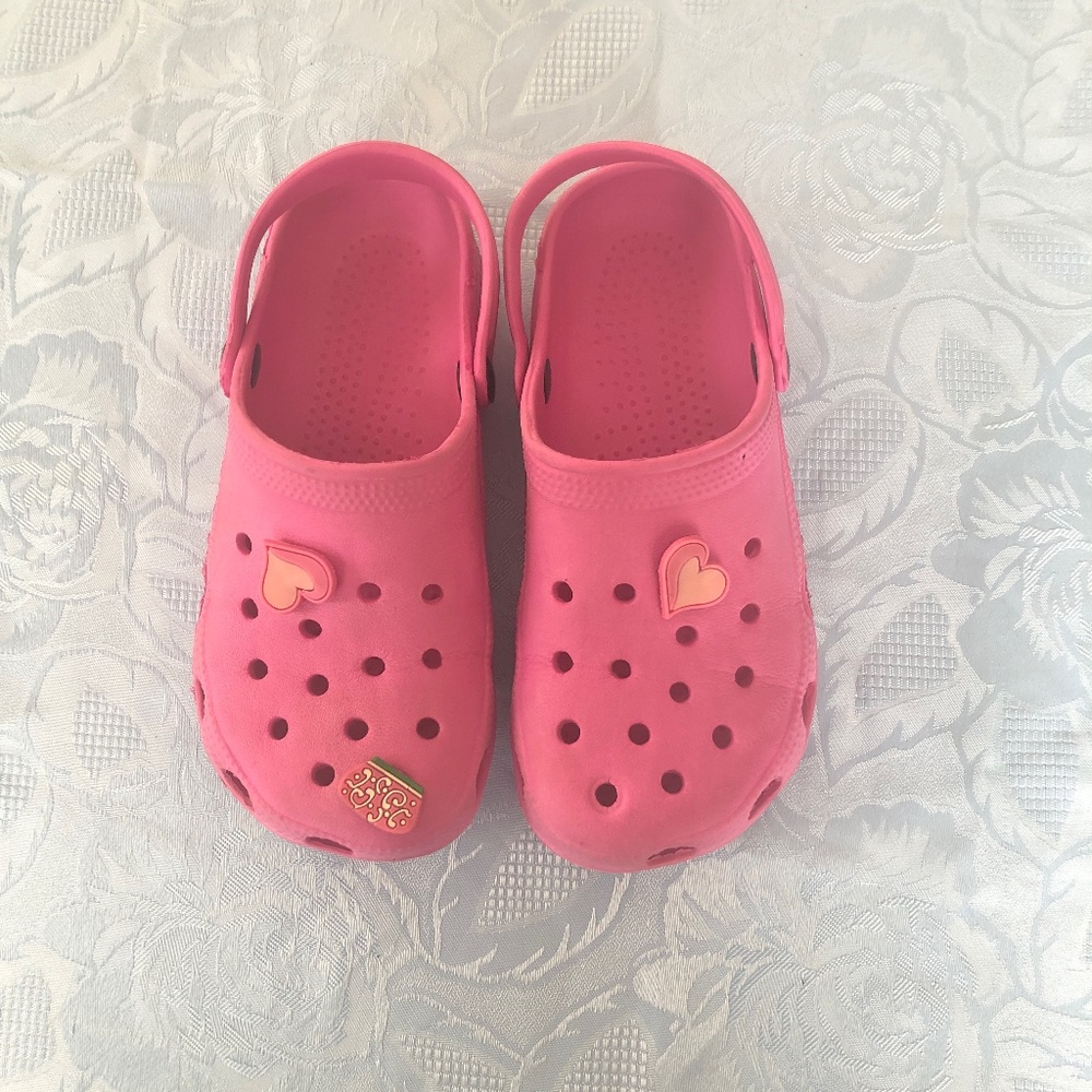 Pink Clogs - Size 3